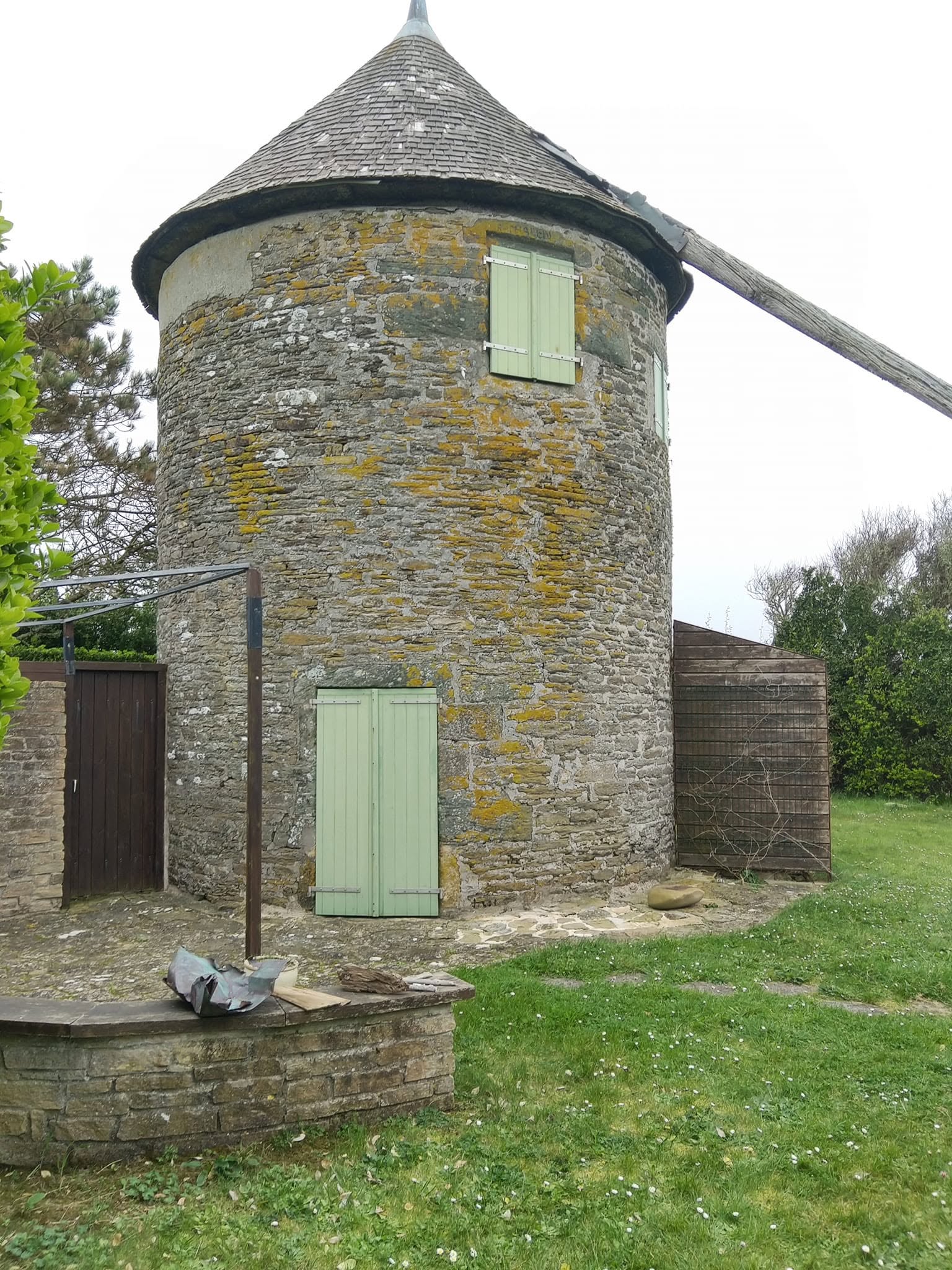 Avant les travaux de toiture