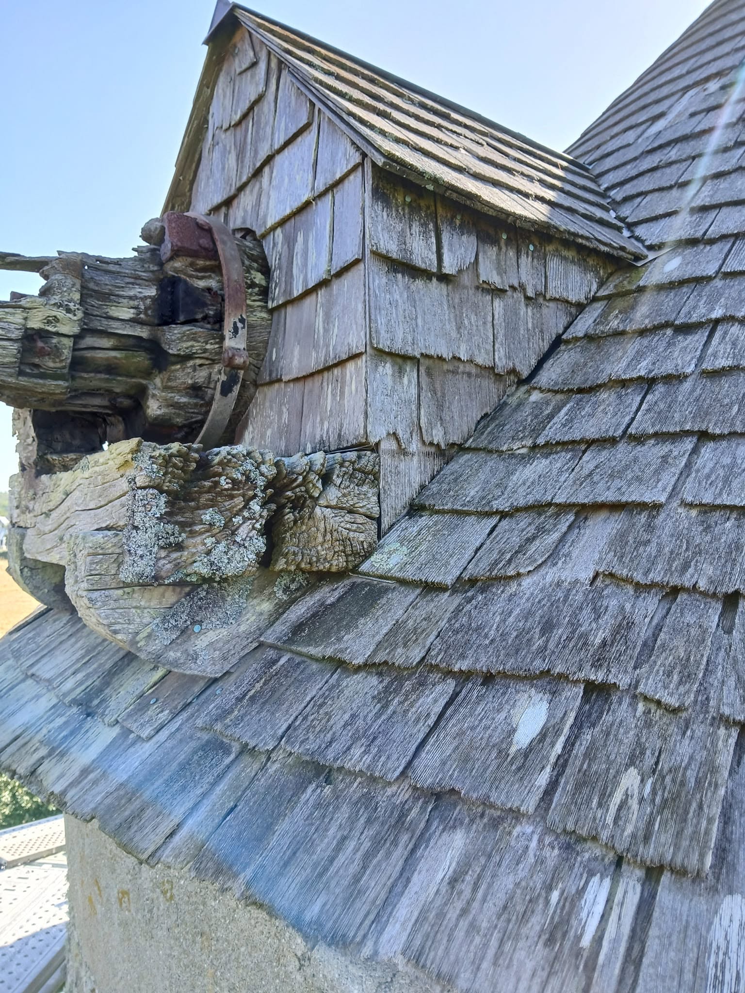 Avant les travaux de toiture