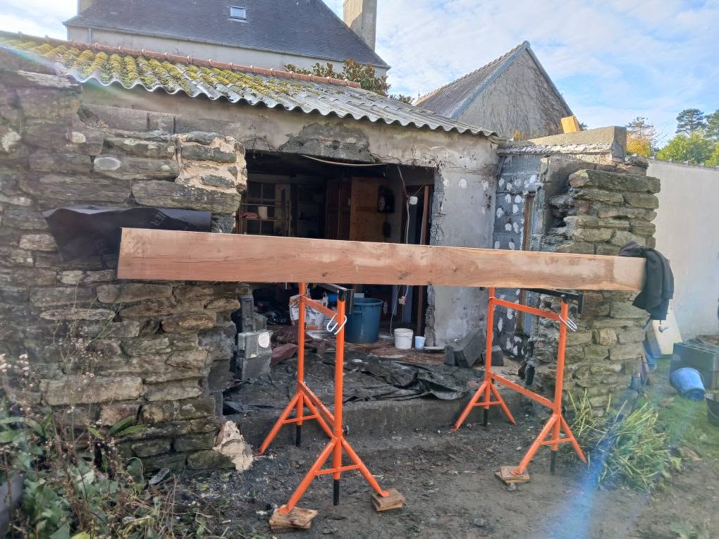 Avant les travaux de toiture